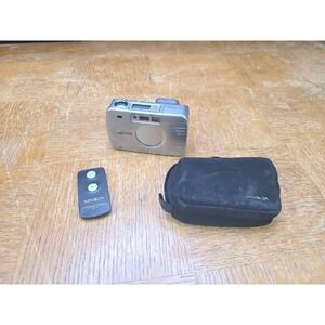 Vtg Minolta Vectis 300 Point & Shoot APS Film Camera - Tested - Metal w/‎ Remote